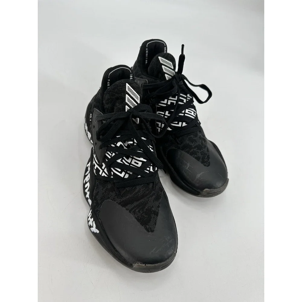 Adidas Harden Shoes Men's Size 8‎ Vol. 4 Core Black 2019 Basketball Sneakers